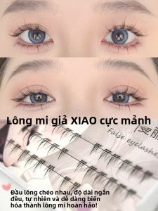 MONLEYTA | Mi giả tự nhiên cho phụ nữ chụp ảnh Mi giả dán đơn Mi dưới mắt Mi giả dạng rời Mi giả dạng cố định