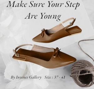 Flat Shoes Wanita Terbaru Iuvenes Premium / Cantik / Kekinian / Cewek