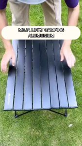 TaffSPORT Meja lipat outdoor camping portable Aluminium Ultralight