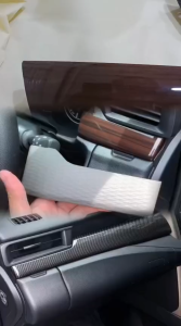 Panel Dashboard Panel Wood Panel Carbon Toyota Innova Reborn 2016 2017 2018 2019 2020 2021 2022 2023 2024 2025 2026 3Pcs Cocok buat Semua Tipe