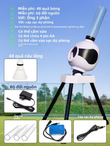 BSKT | Máy Bắn Tự Động Đánh Cầu Lông Dành Cho Luyện Tập Một Mình Tại Nhà
