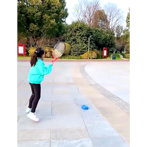 Portable Good-Elasticity/Durable Convenient Tennis Trainer Rebound Ball Self-study Tennis training base Exercise Ball Rebound