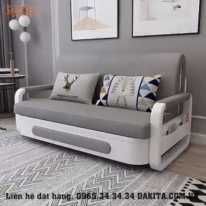Ghế Sofa Giường DAKITA DKB-912 Có hộc tủ - Cam kết như hình - Giường Ngủ Thông Minh Gấp Thành Sofa[ CAM KẾT NHƯ HÌNH]