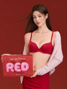 Secret World | Lucky Red Zodiac Horse Year Gift Women Underwear Set