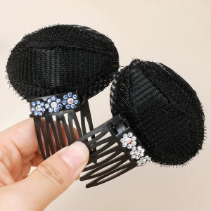 C.B.【Ready in Stock】 Padded Hair Clip Korean Style Hair Clip Invisible Sponge Hair Fluffy Hairpin