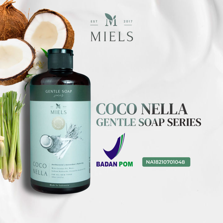 Miels - Coco Nella Face & Body Soap 500ml