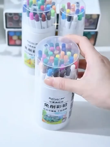 36 Colors Automatic Colored Pencils Replaceable Core Childrens Drawing Pens Colouring Pencil School Supplies