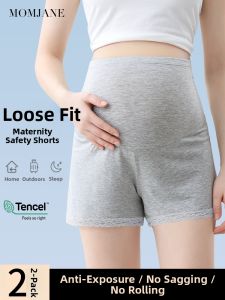 Mom Jane | Pregnant Womens High-Waist Thin Summer Sleep Pants