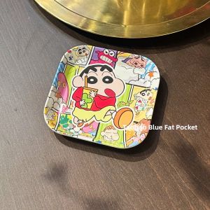 Delicate Cartoon Childrens Dinnerware Plate Small Boneless Dish Disposable Melamine Dish Square Shape Daily Use Gift