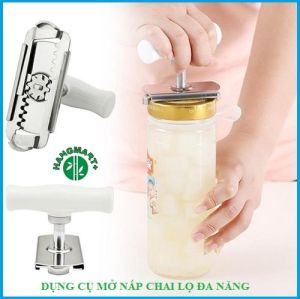 Dụng cụ mở nắp chai hộp đa năng 5 trong 1 có thể mở được nhiều loại chai khác nhau