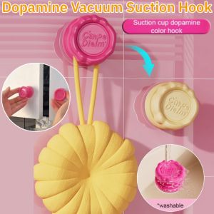【Whole House Use】Dopamine Vacuum Suction Hook Whole House Bathroom Punch-Free Suction Cup Hooks