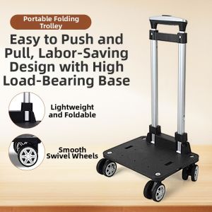 MLZH | External Foldable Aluminum Telescopic Trolley