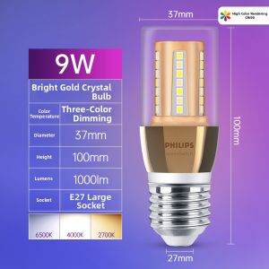 Philips | E27 Screw Base LED Energy-saving Super Bright Candle Bulb