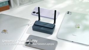 Vention Wireless Dual HDMI VGA Dongle Video Audio Transmitter Receiver Extender TV HD 60HZ 50M