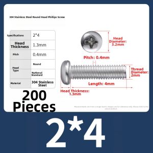 BAIRUITE | 304 Stainless Steel Screw Switch Socket Screws