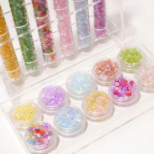 10g/bag 4mm Colorful Glass Loose Spacer Beads Superior Cat Eye Seed Beads for Bracelet Necklace DIY Jewelry Making Craft Accessories