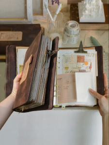 WENCHUANGYI | Artistic Sketch & Diary A5 Loose Leaf Notebook 120g