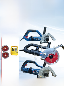 Dongcheng Brushless Slotting Machine Water and Electricity Trunking Concrete Wall Puncher FF-195 New Arrival Slotting Cutting Wall Cutting Machine