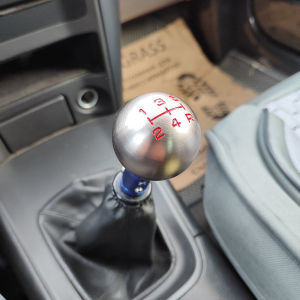 Gear Shift Knob Knop Peseneling Mobil Manual Universal 5 / 6 Percepatan Bentuk Bola Jdm Bahan Aluminum Untuk Honda Civic City Fd2 Fn2 Ep3 Tipe R Dc2 Dc5 Ap1 Ap2