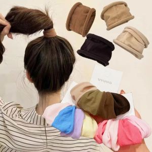 ยางรัดผมไนลอน5ชิ้น/เซ็ตสำหรับเด็กผู้หญิงยางรัดผมแบบยางยืดรัดที่รัดผมแฟชั่นผู้หญิงเครื่องประดับผม