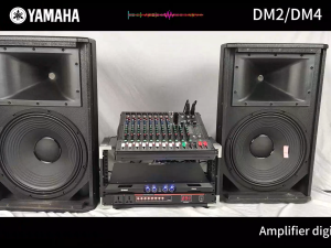 digital power amplifierpower amplifieryamaha/original DM-2 8Ωpower 850 watt*2/DM-4 8Ωpower 850 watt*4daya tinggi penguatamplifierpower ampliProfesionalenggunaan pesta outdoor Bar Kinerja Panggung Profesional Amplifier KTV