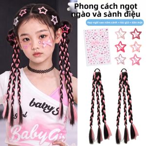 Phụ Kiện Tóc Dây Đan Dành Cho Trẻ Em