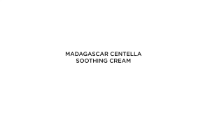SKIN1004 Madagascar Centella Soothing Cream 75ml (Cruelty-Free)