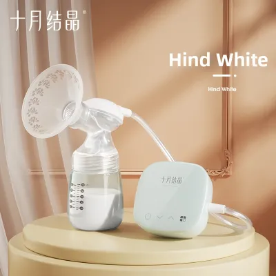 SHI YUE JIE JING | Bơm Sữa Điện Tự Động Không Ồn Có Chức Năng Massage Rung Một Bên