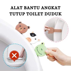 APS.I410 Alat Angkat Tutupan Toilet Praktis Kreatif Pegangan Tutupan Kloset WC
