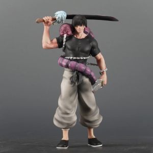 Bandai | 21cm Toji Figure GK Jujutsu Kaisen Figurine King of Artist Fushiguro Toji Action Figures Standing Model PVC Festival Toy Gifts