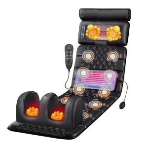 JAIYORL Full Body Massage Mattress Kneading Heating Air Pressure Massage with Foot Massager Body Massager Neck Back Massage Machine