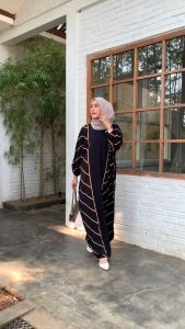 Kaftan Motif Pitaloka Rayon Tebal Jumbo Ld 180 cm Terbaru