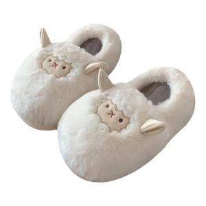 XIXITIAO | Cute Warm Anti-slip Sheep Cotton Slippers