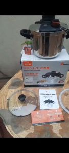 Nồi áp suất inox đáy từ YOAKE 6L nấu trên mọi loại bếp TẶNG KÈM GIOĂNG VÀ NẮP KÍNH hàng chính hãng bảo hành 2 năm