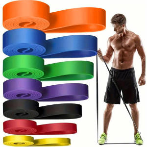Premium Durable Resistance Band for High-Intensity Pilates Fitness and Sculpting Workouts. Heavy Duty Elastic Sports Belt for