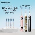 ≮513≯ApiYoo | Đầu Đánh Răng Điện Dành Cho Trẻ Em & Người Lớn, 4 Cái. 