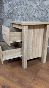 Attic Furniture 2 Drawers Side Table / Night Stand / Bed Side Table