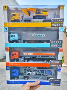 Model Container Hợp Kim Cỡ Lớn Cho Trẻ Em Ô Tô Đồ Chơi Con Đường Mô Hình Hộp Xe Chở Hạt Cho Bé Trai Vận Chuyển Hàng Hóa Thanh Thiếu Niên
