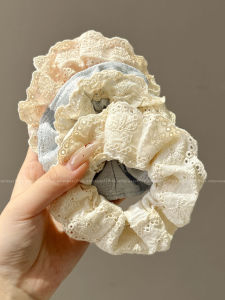 PINK EMPRESS | Elegant Lace Cream Color Headband Ribbon 2026 New Style
