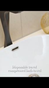 Travel/hotel Disposable Compressed Bath Towel 70x140cm 85g Long Thick Portable Magic Cotton