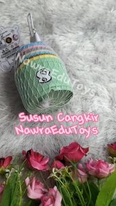 Mainan Edukasi Bayi SUSUN CANGKIR WARNA / Stacking Cup