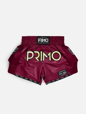 กางเกงสู้กีฬาสากล PRIMO กางเกงสู้กีฬาสากลสำหรับผู้ชายและผู้หญิง วัสดุโพลีเอสเตอร์ ความยาวปานกลาง สำหรับฝึกซ้อมสู้กันในห้องฝึกซ้อม