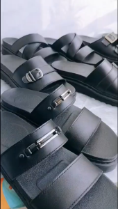 Dép doctor  đế cao 5 cm da bò thật bảo hành 12 tháng size 38-44 Mã Sản Phẩm: dép doctor khóa