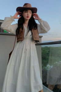 Unique Elegant Small Fragrance Style Fashion Set Beautiful Early Autumn Outfit Cotton Polyester Womens Ensemble