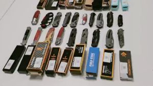 BROWNING มีดพก มีดพับ ยาว 23ซม มีดเดินป่าแท้ มีดแคมป์ปิ้ง มีดพับเหล็กแท้ มีดพกพา มีดเดินป่า มีดสวยงาม มีดพกสั้นทหาร Folding knife hiking for camping tools