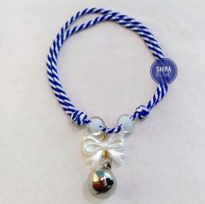 Kalung Kucing Tali Perusik Lonceng Glosy 14mm Variatis kalung Anabul Bisan di Besar Kecilkan Luc