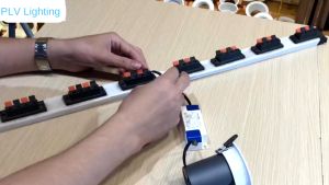 Đèn led âm trần LANZ LIFUD10W 3000k/4000k/6500k vớI ánh sáng trắng ấm chống chóI có thể đIều chỉnh góc độ