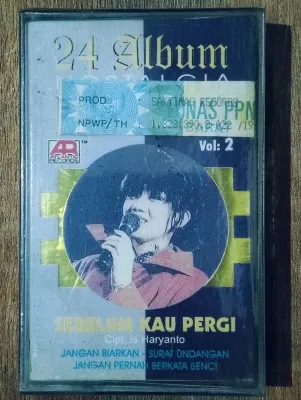 kaset pita dangdut 24 album karaoke vol 2