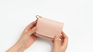 กระเป๋าสตางค์มินิมอล PU สีน่ารัก ขนาดเล็กพกพาสะดวก ช่องใส่บัตรจัดเรียงดี G3599