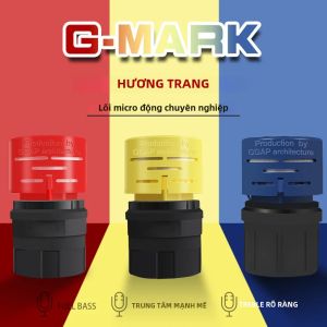 Đầu Thay Thế Lõi Micro Chuyên Nghiệp G-MARK Chất Liệu TPU + Nhựa Chất Lượng Cao Cho Micrô Có Dây & Không Dây Tăng Cường Giọng Nói